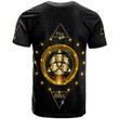 1stIreland Tee - Aikenhead Family Crest T-Shirt - Celtic Wiccan Fire Earth Water Air A7 | 1stIreland