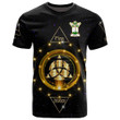 1stIreland Tee - Eckfoord Family Crest T-Shirt - Celtic Wiccan Fire Earth Water Air A7 | 1stIreland