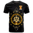 1stIreland Tee - Kinnaird Family Crest T-Shirt - Celtic Wiccan Fire Earth Water Air A7 | 1stIreland