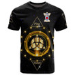 1stIreland Tee - Straiton Family Crest T-Shirt - Celtic Wiccan Fire Earth Water Air A7 | 1stIreland
