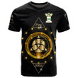 1stIreland Tee - Leckie Family Crest T-Shirt - Celtic Wiccan Fire Earth Water Air A7 | 1stIreland