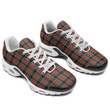 1stIreland Shoes - Stewart Black Tartan Air Cushion Sports Shoes A7