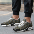 1stIreland Shoes - Campbell Argyll Weathered Tartan Air Cushion Sports Shoes A7