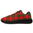 1stIreland Shoes - Dunbar Modern Tartan Air Running Shoes A7