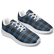 1stIreland Shoes - Clergy Blue Tartan Air Running Shoes A7