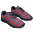 1stIreland Shoes - Galloway Red Tartan Air Running Shoes A7 | 1stIreland