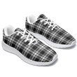 1stIreland Shoes - Menzies Black White Modern Tartan Air Running Shoes A7