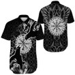 1stIreland Clothing - Viking Raven and Compass - Short Sleeve Shirt A95 | 1stIreland