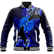 1stIreland Clothing - Viking Raven and Compass - Blue Version - Baseball Jackets A95 | 1stIreland
