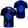 1stIreland Clothing - Viking Raven and Compass - Blue Version - Baseball Jerseys A95 | 1stIreland