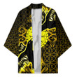 1stIreland Clothing - Viking Raven and Compass - Gold Version - Kimono A95 | 1stIreland