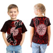 1stIreland Clothing - Viking Raven and Compass - Red Version - T-shirt A95 | 1stIreland