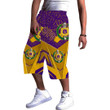 Africa Zone Clothing - Omega Psi Phi  Sporty Style Baggy Short A35