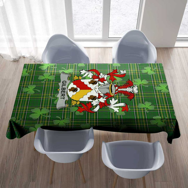 1stIreland Ireland Tablecloth - Gilbert Irish Family Crest Tablecloth A7 | 1stIreland