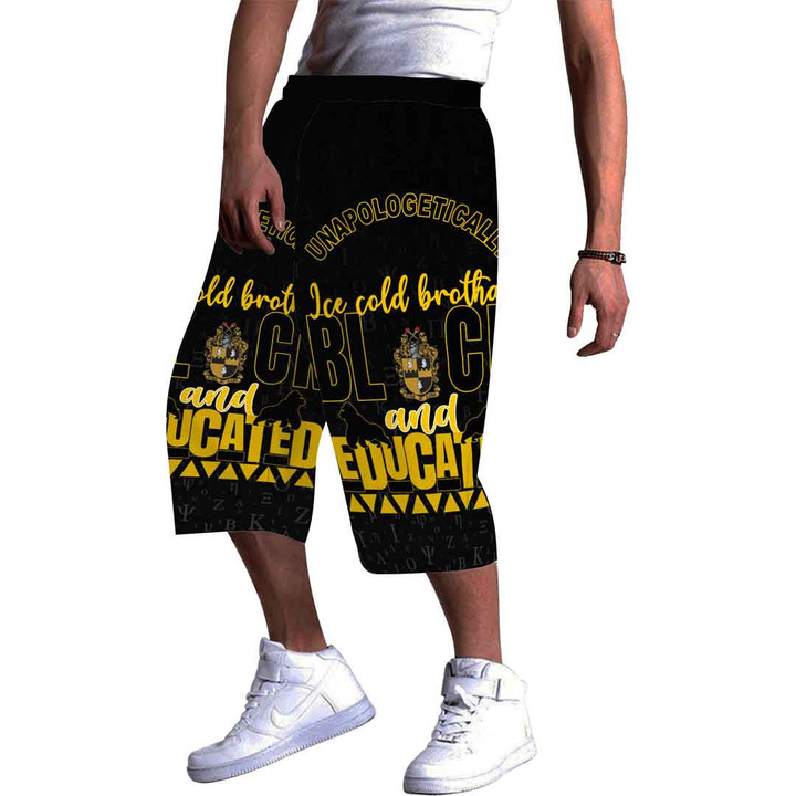 Africa Zone Clothing - Alpha Phi Alpha Baggy Short A35
