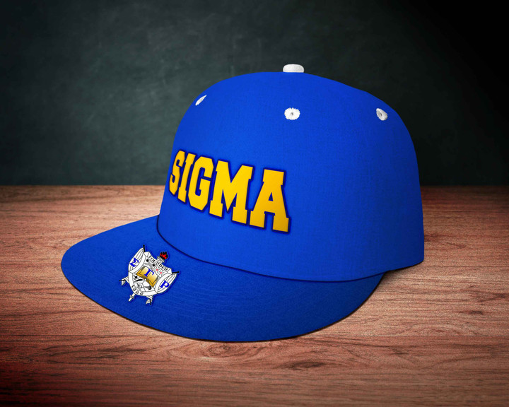 Africa Zone Hats - Sigma Gamma Rho Simple Snapback Hats A35
