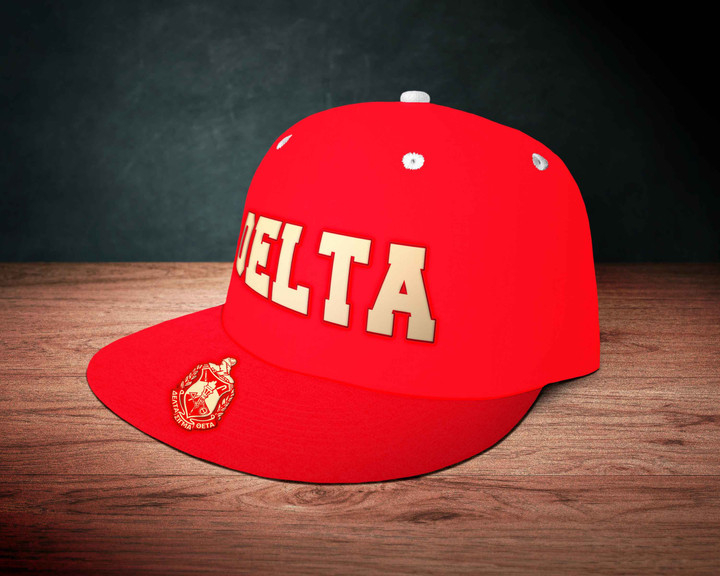 Africa Zone Hats - Delta Sigma Theta Simple Snapback Hats A35