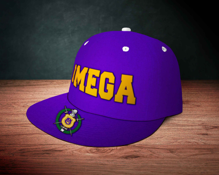 Africa Zone Hats - Omega Psi Phi Simple Snapback Hats A35