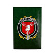 (Laser Personalized Text) Armitage Family Crest Minimalist Wallet K6