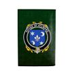 (Laser Personalized Text) Aylward Family Crest Minimalist Wallet K6