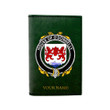 (Laser Personalized Text) Donnelly or O'Donnelly Family Crest Minimalist Wallet K6