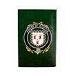 (Laser Personalized Text) Doyle or O'Doyle Family Crest Minimalist Wallet K6