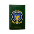 (Laser Personalized Text) Dunn or O'Dunn Family Crest Minimalist Wallet K6