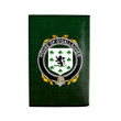 (Laser Personalized Text) Gallagher or O'Gallagher Family Crest Minimalist Wallet K6