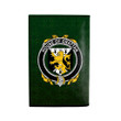 (Laser Personalized Text) Grattan or McGrattan Family Crest Minimalist Wallet K6
