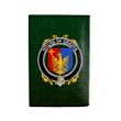 (Laser Personalized Text) Graves or Greaves Family Crest Minimalist Wallet K6