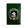 (Laser Personalized Text) Madden or O'Madden Family Crest Minimalist Wallet K6