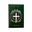 (Laser Personalized Text) Marbury Family Crest Minimalist Wallet K6