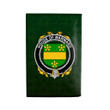 (Laser Personalized Text) Marward Family Crest Minimalist Wallet K6
