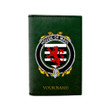 (Laser Personalized Text) Maul or Maule Family Crest Minimalist Wallet K6