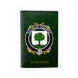 (Laser Personalized Text) Quirke or O'Quirke Family Crest Minimalist Wallet K6