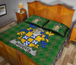 Accotts Ireland Quilt Bed Set Irish National Tartan A7