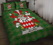 Allyn Ireland Quilt Bed Set Irish National Tartan A7