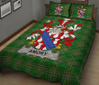 Amory Ireland Quilt Bed Set Irish National Tartan A7