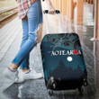 Aotearoa Anzac Luggage Covers Lest We Forget, Paua Sliver Fern Poppy K13
