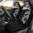 Aotearoa Car Seat Covers - Maori Manaia Paua Shell A025