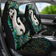 Aotearoa Car Seat Covers Manaia Silver Fern Paua Shell TH45