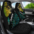 Aotearoa Tiger Car Seat Covers Maori Paua Shell Version K13