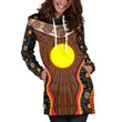 Australia Women Hoodie Dress Boomerang K4