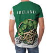 Barrett Ireland T-shirt Shamrock Celtic A02