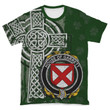 Irish Family, Garrett Family Crest Unisex T-Shirt Th45