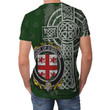 Irish Family, Goulding or O'Goillin Family Crest Unisex T-Shirt Th45