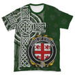 Irish Family, Goulding or O'Goillin Family Crest Unisex T-Shirt Th45