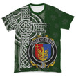 Irish Family, Graves or Greaves Family Crest Unisex T-Shirt Th45