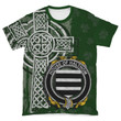 Irish Family, Halthom Family Crest Unisex T-Shirt Th45