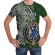 Irish Family, Hand or McClave Family Crest Unisex T-Shirt Th45